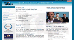 Desktop Screenshot of o-t-inc.com